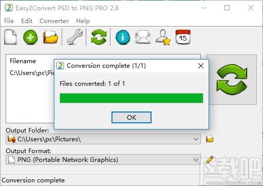 Easy2Convert PSD to PNG PRO下载,PSD转PNG,图片转换,格式转换