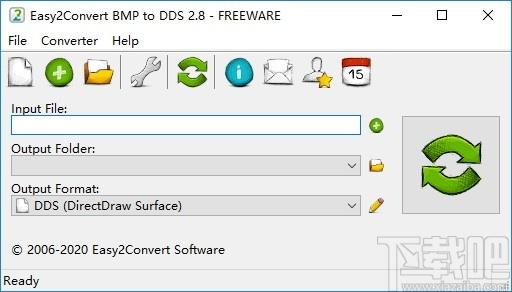 Easy2Convert BMP to DDS下载,图像BMP转DDS,图片转换,格式转换