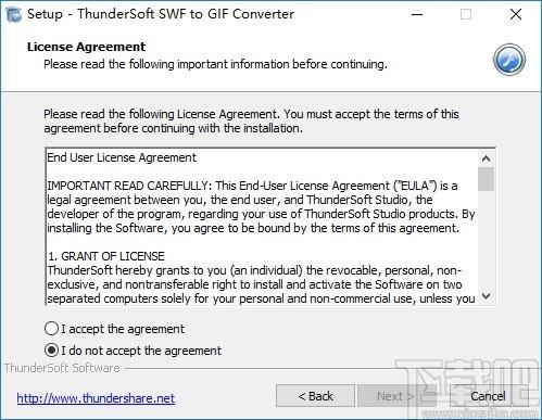 ThunderSoft SWF to GIF Converter下载,SWF转GIF,图片转换