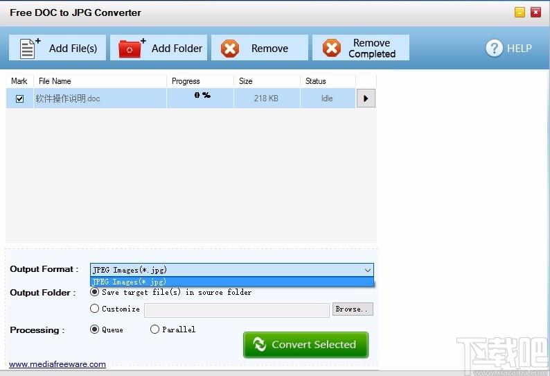 Free DOC to JPG Converter,DOC转JPG,图片转换,转换器