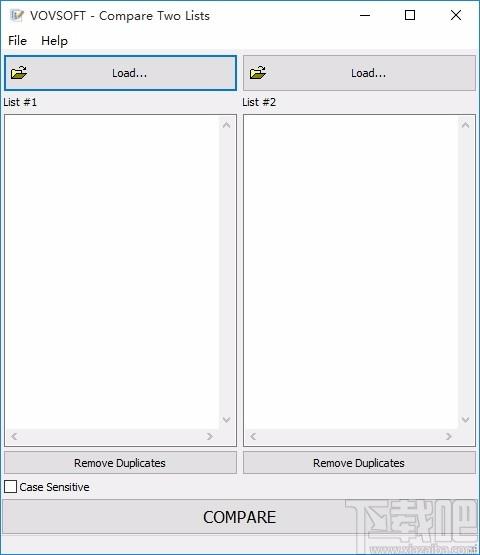 Compare Two Lists下载,文件比较工具,文件比较
