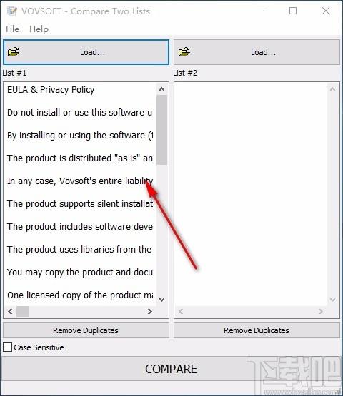 Compare Two Lists下载,文件比较工具,文件比较