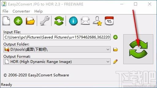 Easy2Convert JPG to HDR下载,JPG转HDR图像格式转换器